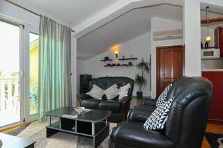 Апартаменты Apartman City Centar Тиват Апартаменты с видом на море-7